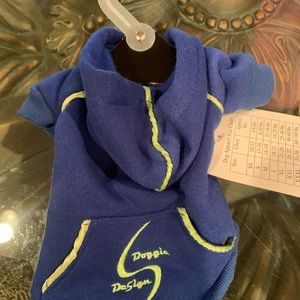 Doggie Design Blue Hoodie